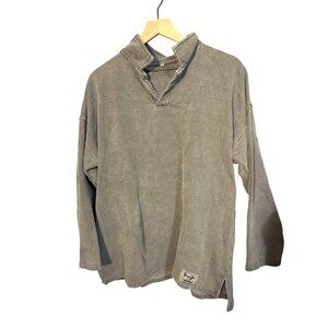 Sloppy Joe 100% Organic Cotton O2 Collar Long-Sleeve Pullover Size 3 (L/XL)